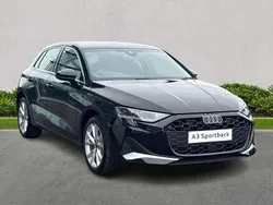 Black New 2025 Audi A3 e-tron Sport Hatchback | £29,999 (Good price)