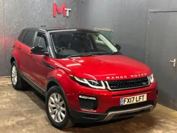 Red Used 2017 Land Rover Range Rover evoque SE Estate | £9,850 (Super price)