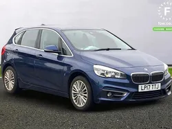 Blue Used 2017 BMW 225 Active Tourer Luxury Line MPV | £10,399 (Fair price)