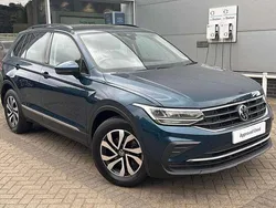 Blue Used 2022 VW Tiguan Active SUV | £22,489 (Fair price)