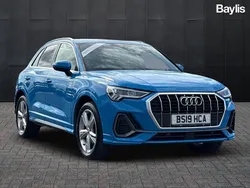 Blue Used 2019 Audi Q3 S-Line SUV | £17,963 (Fair price)