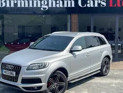 White Used 2013 Audi Q7 S-line plus SUV | £9,995 (Good price)