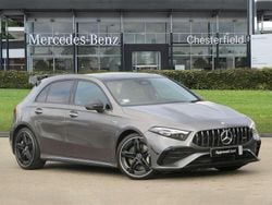 Grey Used 2025 Mercedes A35 AMG Premium Plus Hatchback | £40,300 (Fair price)