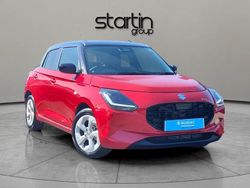 Burning red with black roof New 2025 Suzuki Swift Hatchback | £16,950