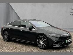 Grey Used 2022 Mercedes EQS450+ AMG Line Premium Sedan | £49,980 (Fair price)