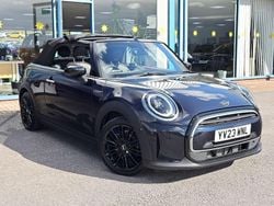 Blue/black Used 2023 Mini Cooper Cabriolet Exclusive Cabriolet | £22,989 (Fair price)