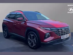 Red Used 2022 Hyundai Tucson Ultimate SUV | £22,787 (Fair price)