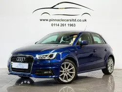 Blue Used 2015 Audi A1 Sportback S-Line Hatchback | £9,490 (Fair price)