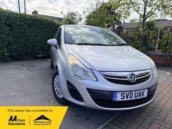 Silver Used 2011 Vauxhall Corsa S Hatchback | £2,500 (Good price)
