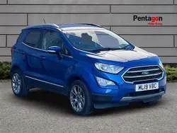 Blue Used 2019 Ford Ecosport Titanium SUV | £9,995 (Fair price)