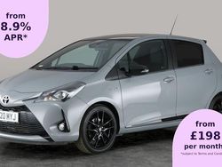 Grey Used 2019 Toyota Yaris Hybrid Sport Hatchback | £14,103 (Fair price)