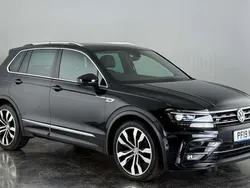 Black Used 2019 VW Tiguan R-line SUV | £19,050 (Good price)