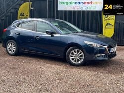 Blue Used 2017 Mazda 3 Hatchback | £6,100 (Fair price)