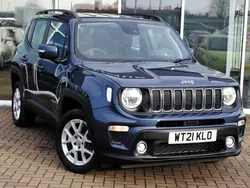 Blue Used 2021 Jeep Renegade Longitude SUV | £16,445 (Good price)