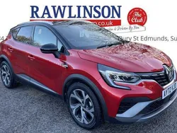 Flame red Used 2022 Renault Captur RS Line SUV | £16,995 (Fair price)
