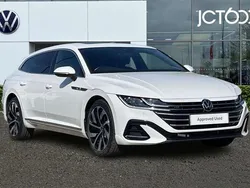 White Used 2022 VW Arteon R-line Estate | £25,159 (Fair price)
