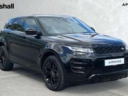 Black Used 2021 Land Rover Range Rover evoque SE Dynamic SUV | £25,835 (Fair price)