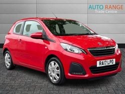 Red Used 2017 Peugeot 108 Active Hatchback | £5,291 (A bit pricey)