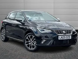 Midnight black Used 2025 Seat Ibiza XCELLENCE Hatchback | £18,990 (Fair price)