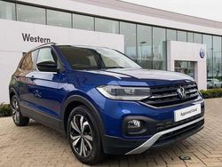 Blue Used 2022 VW T-Cross Black Edition SUV | £18,699 (Fair price)