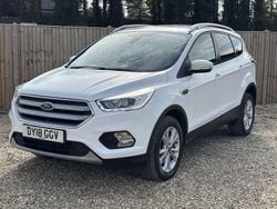 White Used 2018 Ford Kuga Titanium SUV | £8,400 (Good price)