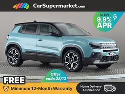 Blue/black Used 2024 Jeep Avenger Altitude SUV | £16,397 (Fair price)