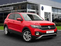 Red Used 2020 VW T-Cross SE SUV | £14,591 (Fair price)