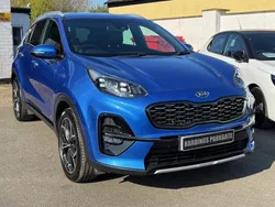 Blue Used 2020 Kia Sportage GT-Line SUV | £18,999 (Fair price)