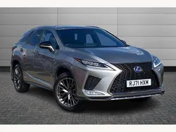 Silver Used 2022 Lexus RX450h Sport Line SUV | £33,650 (Fair price)
