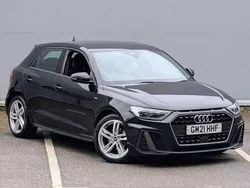 Black Used 2021 Audi A1 Sportback S-Line Hatchback | £13,995 (Fair price)