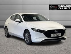 White Used 2022 Mazda 3 Hatchback | £17,520 (Fair price)