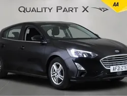 Black Used 2021 Ford Focus Zetec Hatchback | £9,475 (Good price)