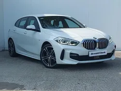 White Used 2022 BMW 118 M Sport Hatchback | £20,998 (Fair price)