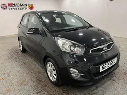 Black Used 2015 Kia Picanto 2 Hatchback | £5,750 (Fair price)