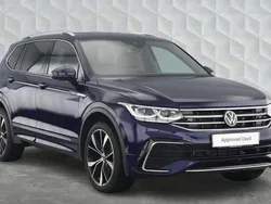 Blue Used 2023 VW Tiguan Allspace R-line SUV | £31,861 (A bit pricey)
