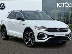 White Used 2022 VW T-Roc R-line SUV | £25,500 (Fair price)