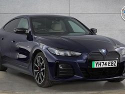 Blue Used 2024 BMW i4 Comfort Edition Sedan | £46,990 (A bit pricey)