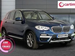 Blue Used 2019 BMW X3 xLine SUV | £24,990 (Fair price)
