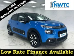 Blue Used 2018 Citroën C3 Flair Hatchback | £5,695 (Fair price)