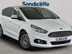 White Used 2018 Ford S-MAX S MPV | £13,599 (Good price)