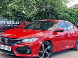 Red Used 2017 Honda Civic SR Hatchback | £12,490 (Fair price)