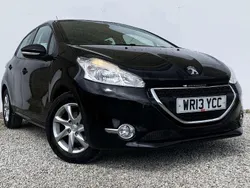 Black Used 2013 Peugeot 208 Active Hatchback | £2,985 (Fair price)