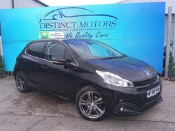 Black Used 2018 Peugeot 208 GT-line Hatchback | £10,749 (A bit pricey)