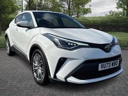 White Used 2023 Toyota C-HR SUV | £24,495 (Fair price)