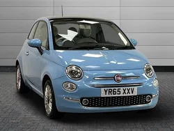 Volare blue Used 2015 Fiat 500 Lounge Hatchback | £5,999 (Fair price)