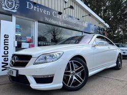 White Used 2013 Mercedes CL63 AMG Coupe | £20,990
