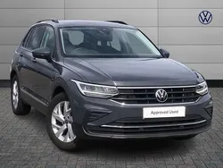Grey Used 2021 VW Tiguan Life SUV | £17,350 (Good price)