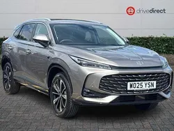 Metallic sterling silver New 2025 MG HS Trophy SUV | £22,400 (Good price)