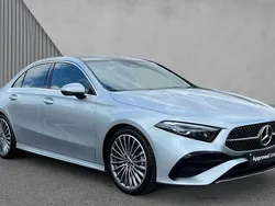 Hightech silver Used 2024 Mercedes A200 AMG Line Premium Plus Sedan | £29,495 (Expensive)