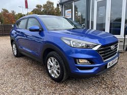 Blue Used 2018 Hyundai Tucson SE SUV | £10,290 (A bit pricey)
